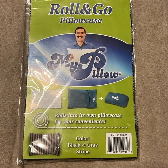 My Pillow GoAnywhere Pillow & pillowcase. size 12“ x 18“. New - Picture 6 of 6